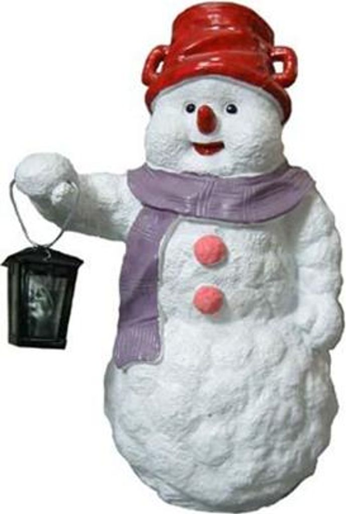 Schneemann Figur Statue Deko Figuren Deko Skulptur 45cm Winter Neu Statuen Neu
