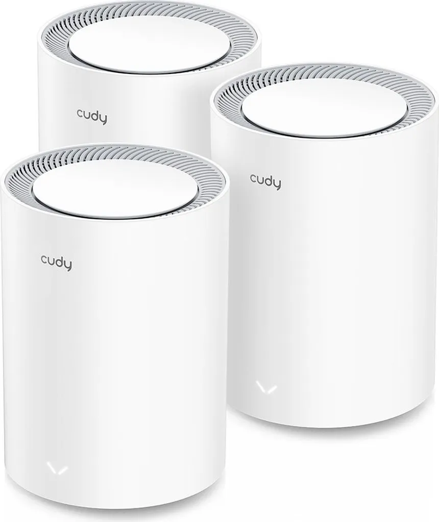 Fin des Zones Mortes WiFi avec le Pack 3 Cudy M1800 AX1800 Mesh Gigabit