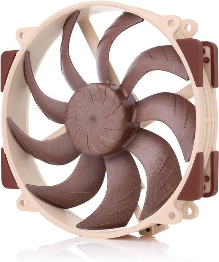 Ventilateur silencieux 140mm PWM avec rotor haute vitesse et cadre rond 4-pin
