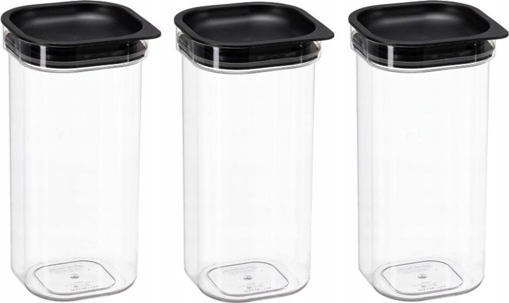 Deco4Home 3x 2.5L "Hamburg" Behälter Set Produktbild 
