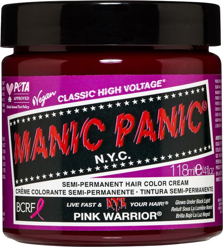 Manic Panic High Voltage Classic Pink Warrior 118 ml Produktbild 