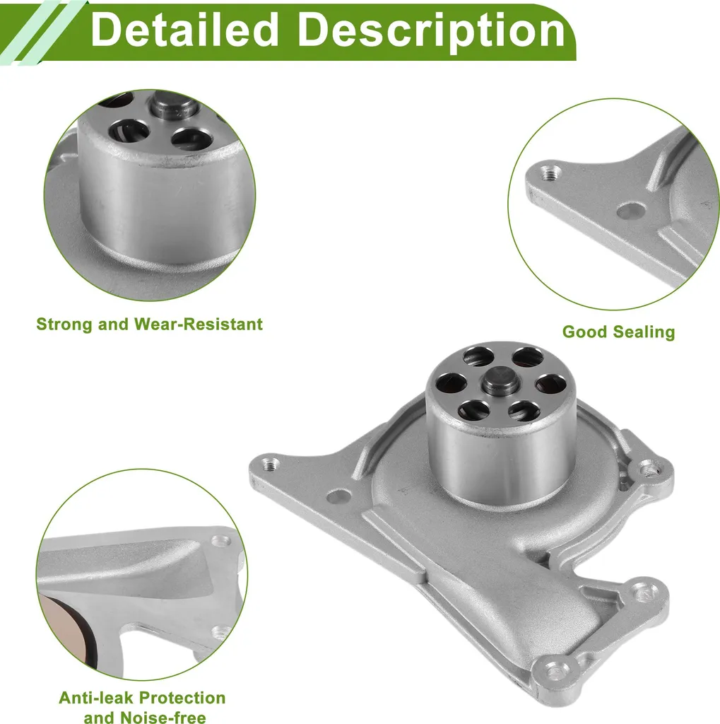 Pompe à eau de refroidissement pour Renault Captur avec kit d'étanchéité - 4