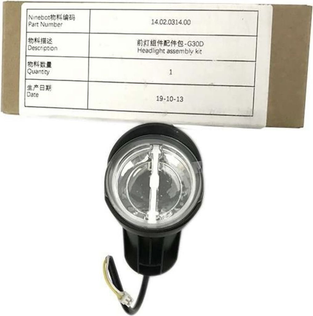 Ninebot Max G30D Original Vorderlicht, Frontlicht