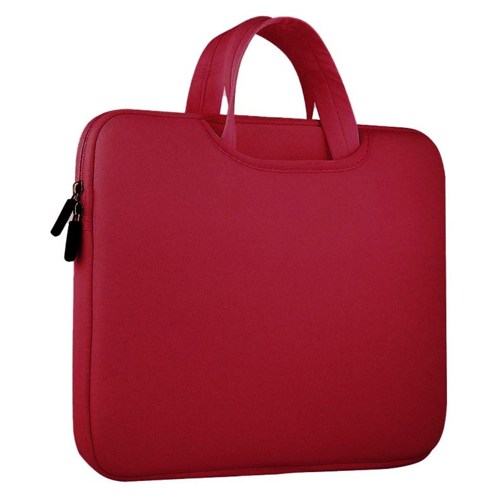 Universalkoffer Laptop-Tasche 14 Tablet-Computer Organizer Rot