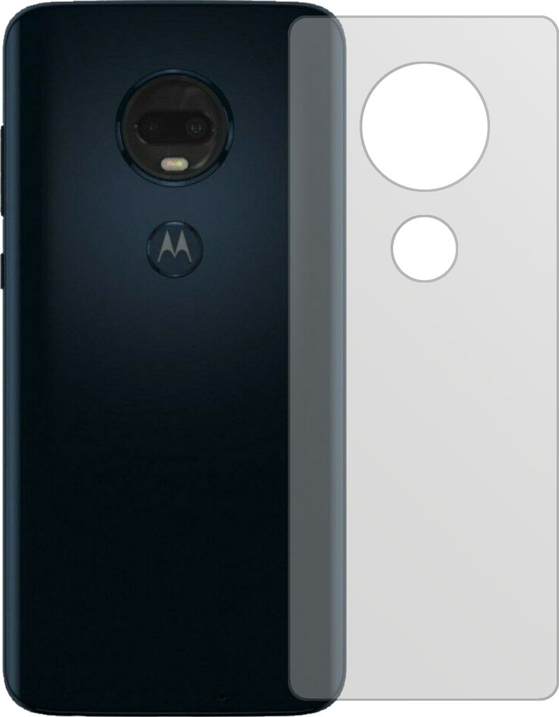 2x Schutzfolie für Motorola Moto G7 Plus Rückseite matt Displayschutzfolie Folie