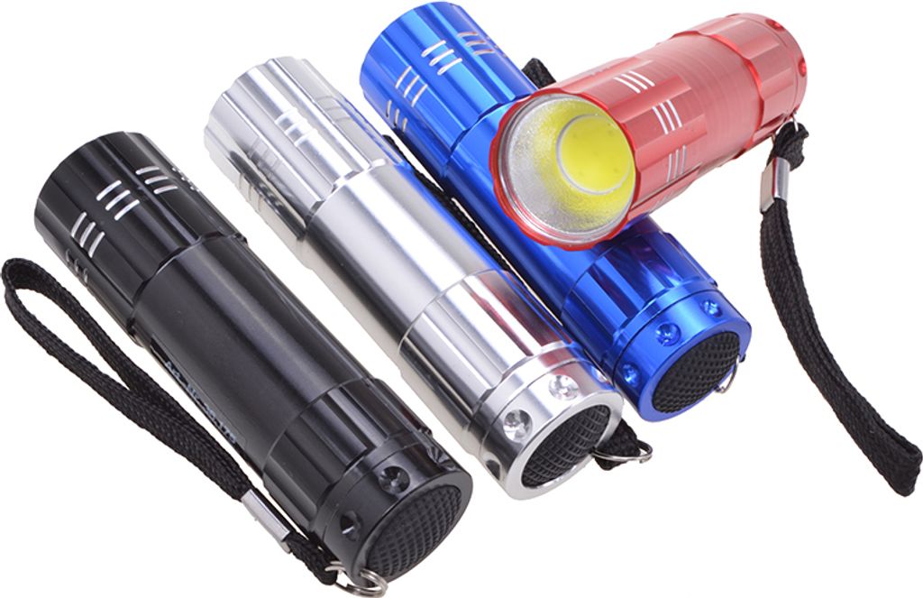 Filmer 36174 LED Taschenlampe COB ca. 9cm - diverse Farben Produktbild 