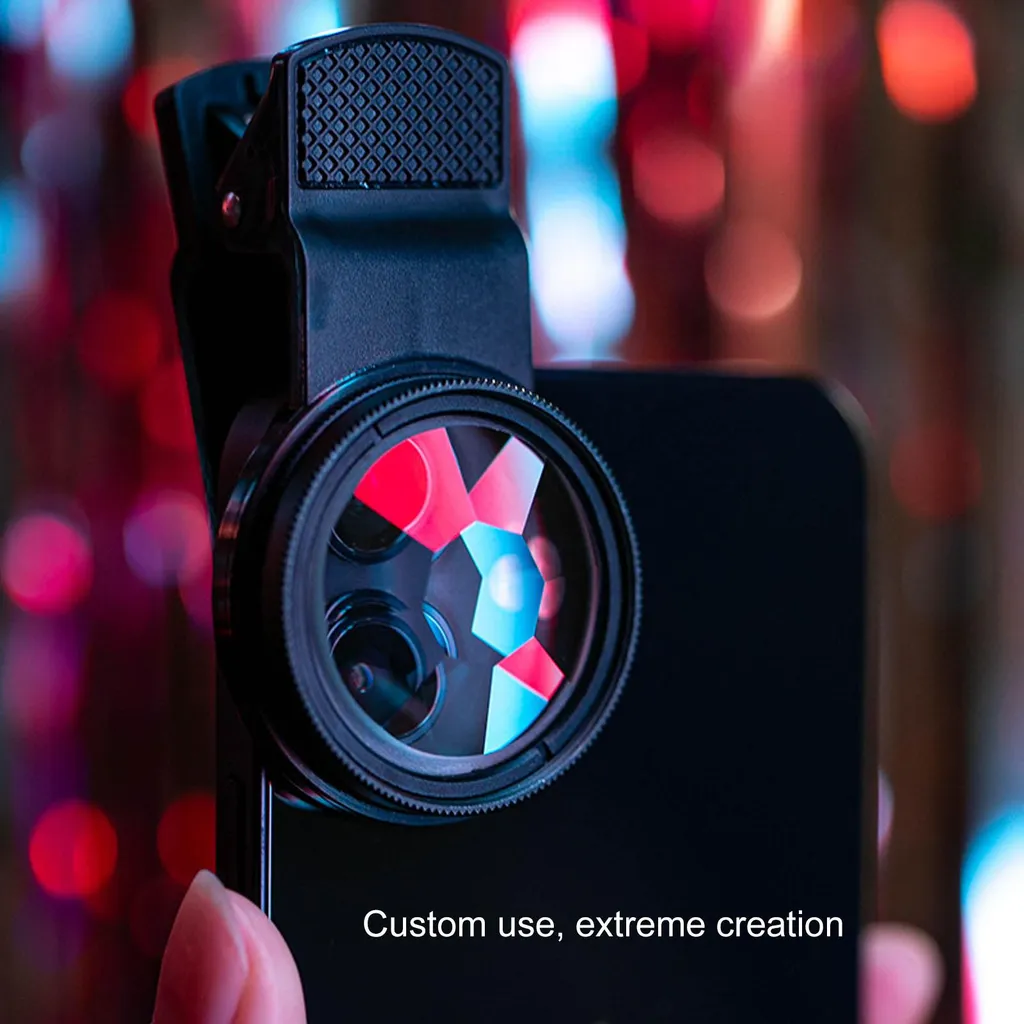 Objectif kaléidoscope multi-images pour smartphone - Effet 8 facettes - 2