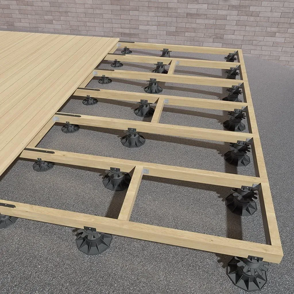 Plot terrasse réglable 25-40 mm haute résistance Eco S - Lot de 50