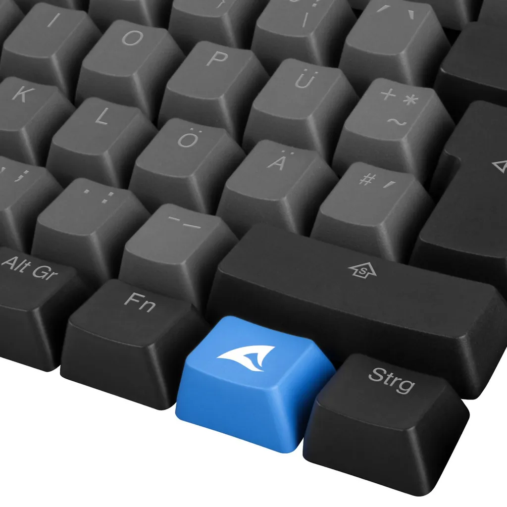 Set de touches PBT Sharkoon SKILLER SAC20 S4 pour clavier mécanique noir