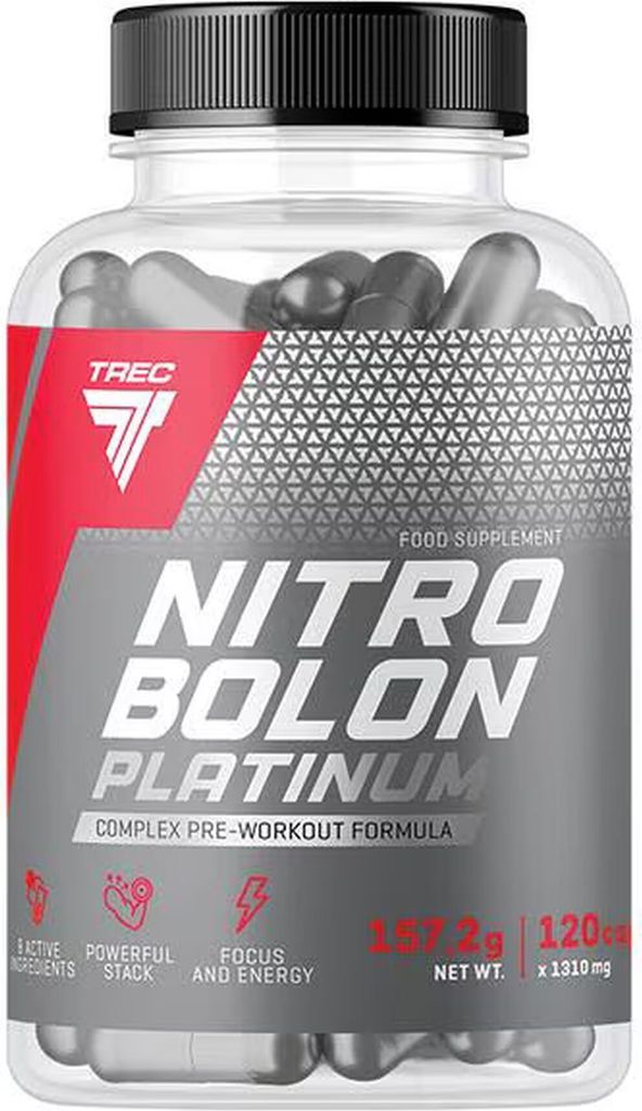 Trec Nutrition | Nitrobolon Platinum Caps | Complete Pre-Workout Formula