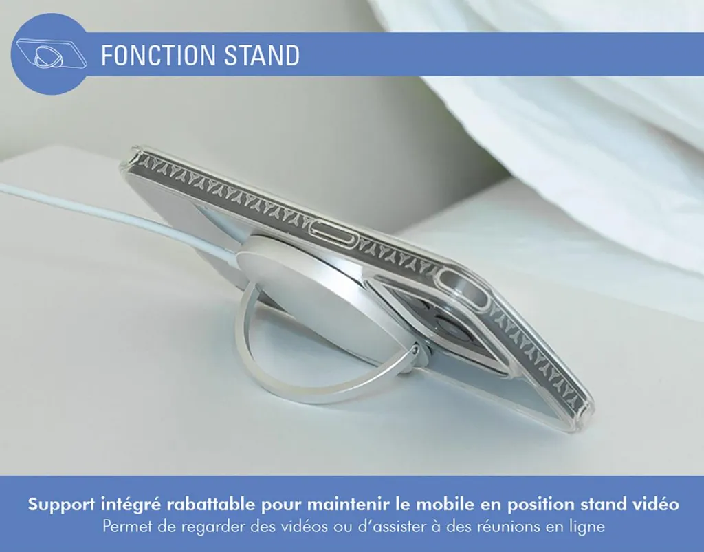 Force Power MagSafe Stand 15W - Chargeur à Induction Rapide Design