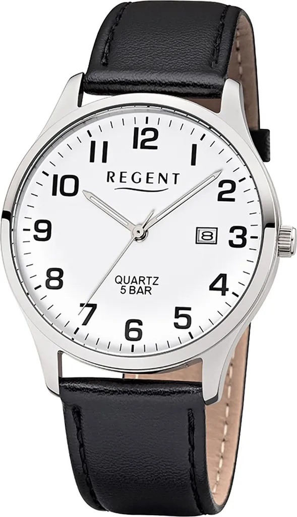 Montre Regent F-1241 Homme : Lisibilité Parfaite et Confort Anti-Irritation
