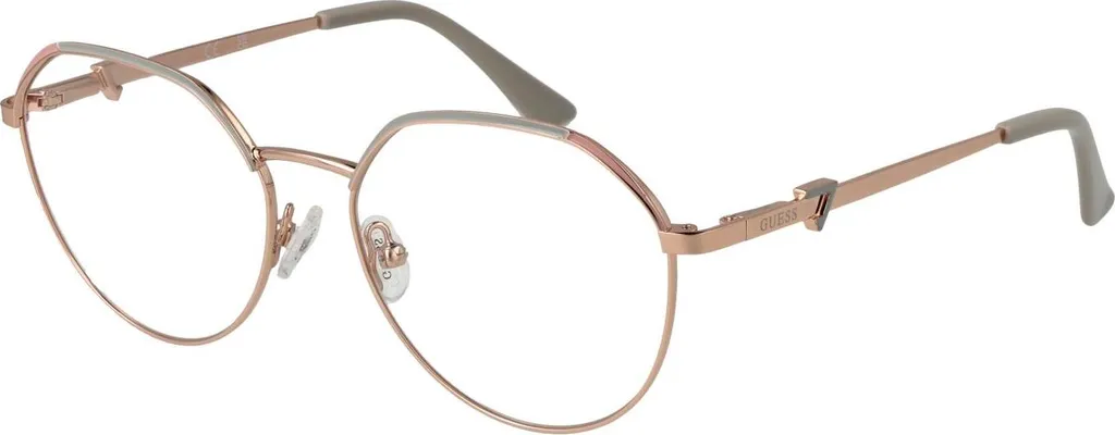 Lunettes de vue élégantes Guess pour le travail et sorties femme or