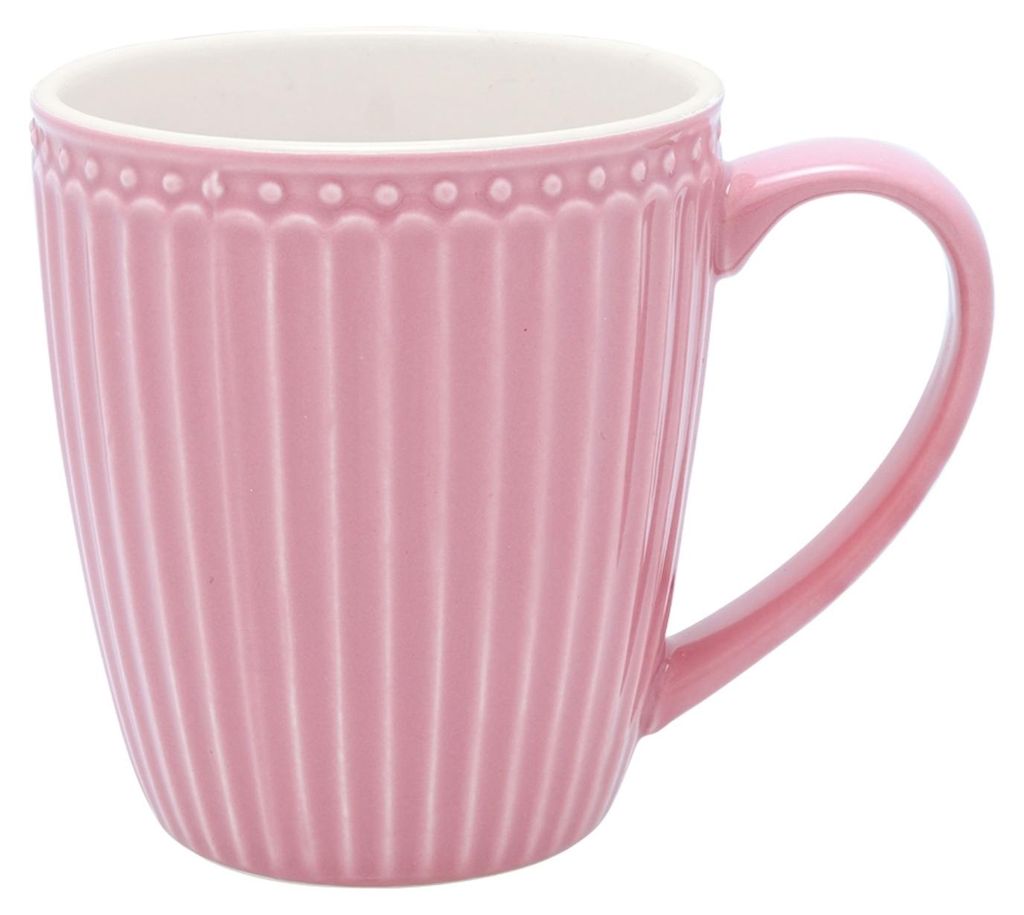 Greengate Alice Becher mit Henkel dusty rose 0,4 l Produktbild 