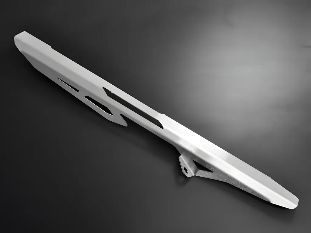 Protezione Catena Yamaha MT-125 Argento Zieger: Design e Sicurezza