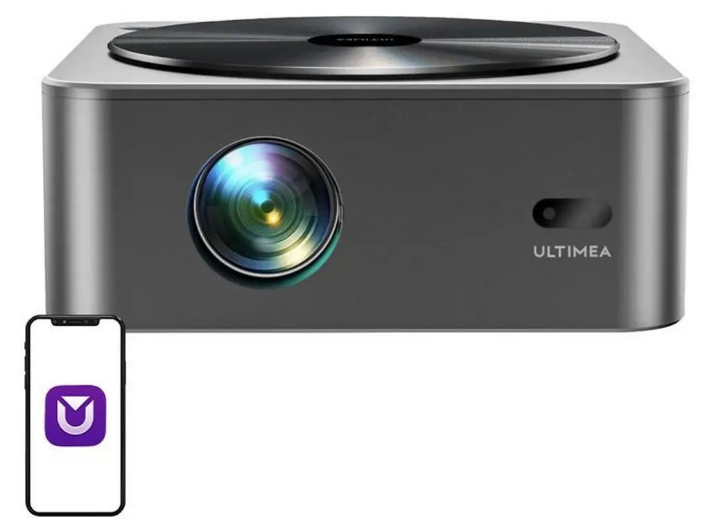Projecteur Ultimea U0320 Connectique HDMI et Haut-Parleur Intégré Noir