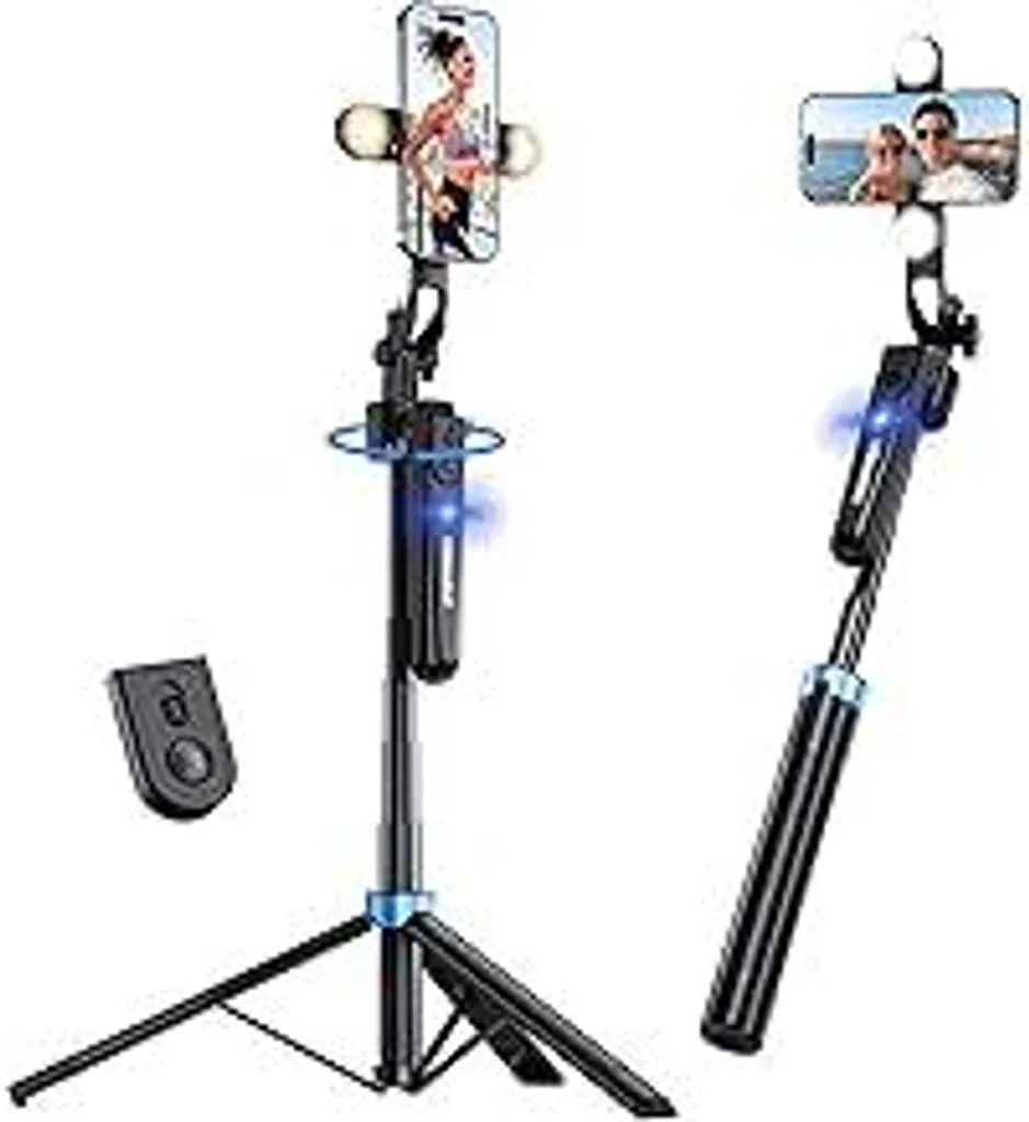 UBeesize Treppiede Intelligente 360: Selfie Stick per TikTok e YouTube