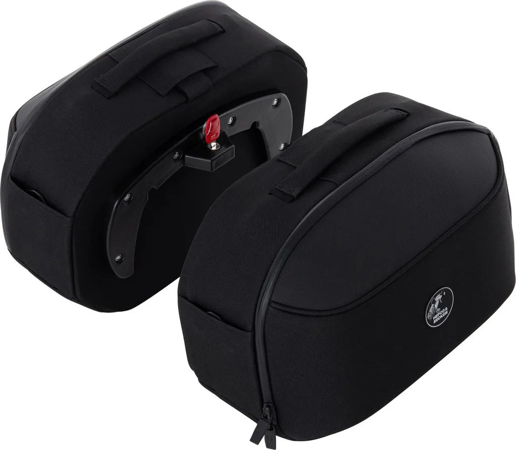 Sacoches Moto Souples STREET pour Voyager Léger avec Support C-Bow
