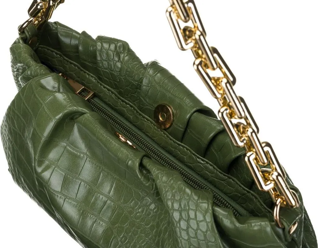 Sac de ville 282484 Khaki Croco : l'accessoire idéal pour le travail
