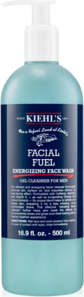 Soin Nettoyant Visage Anti-Fatigue Homme Kiehl's Facial Fuel Gel