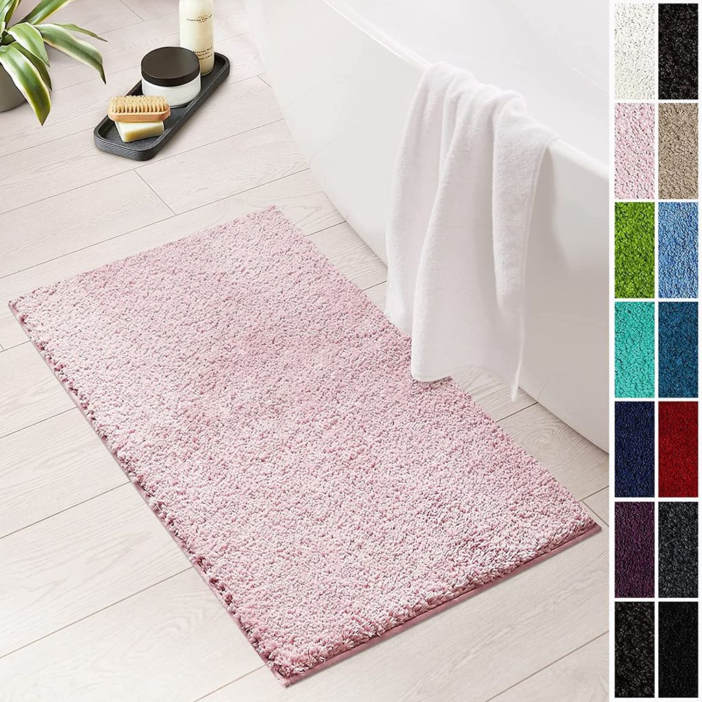 Tappeto da bagno Sky Soft Soft Pink 80 x 150 cm Immagine del prodotto 