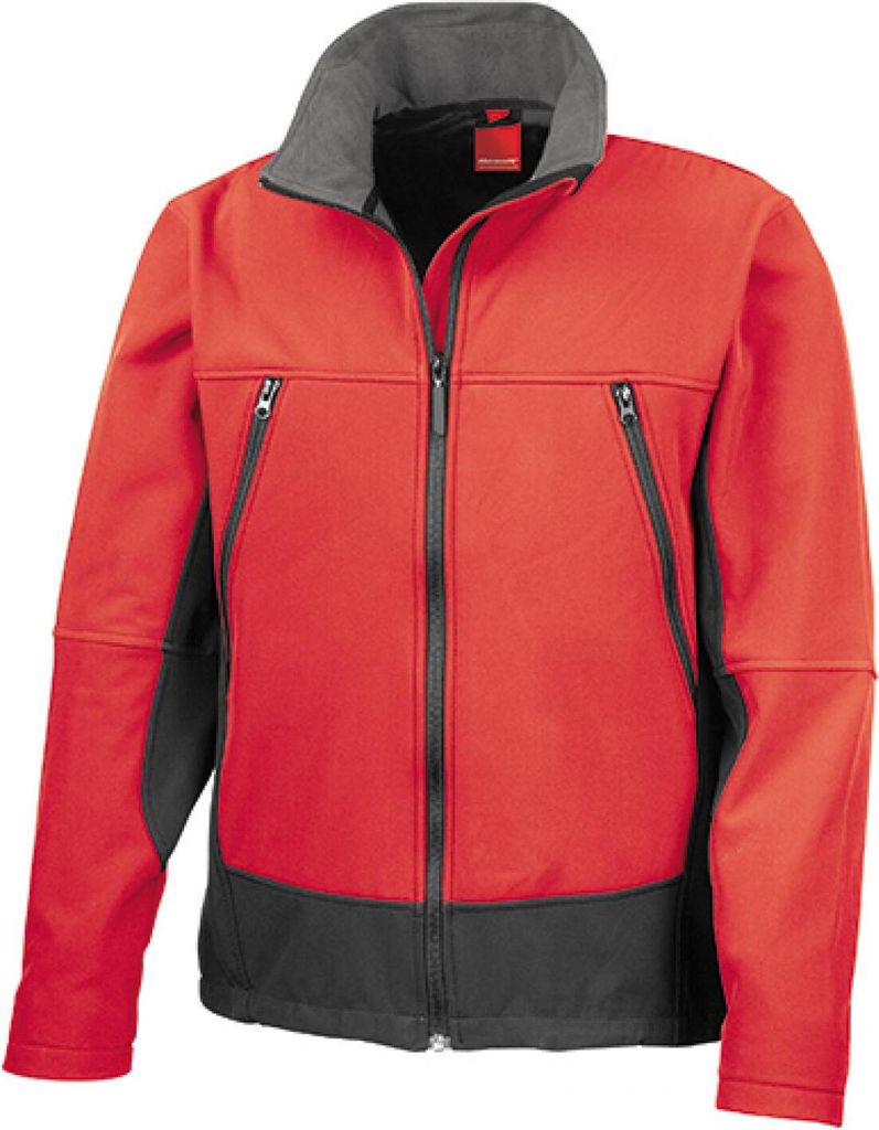 Result R120X | Activity Softshell Jacket - Farbe: Red/Black - Größe: S