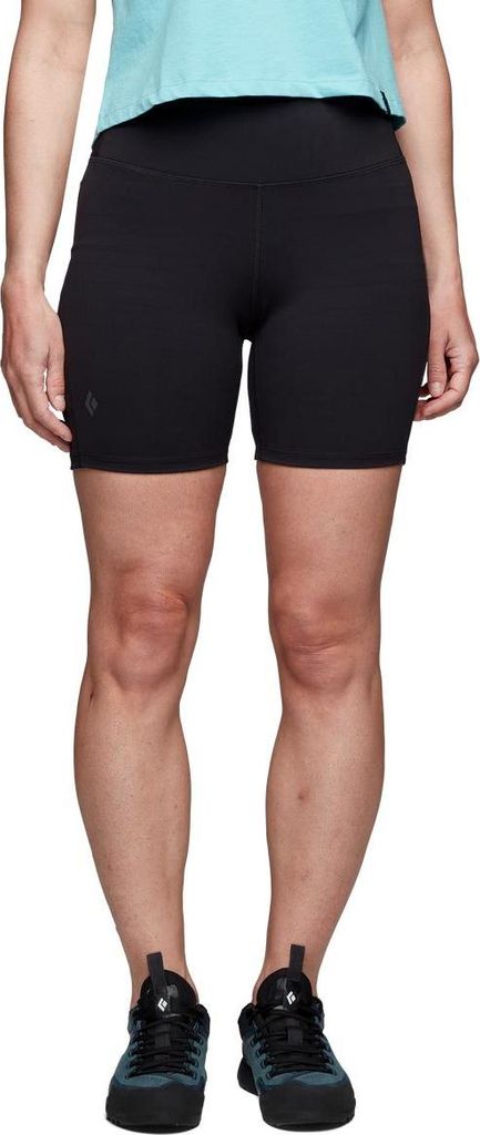 W Cadence Tight Shorts, Extra Small, 0002 Black, Damen - Black Diamond