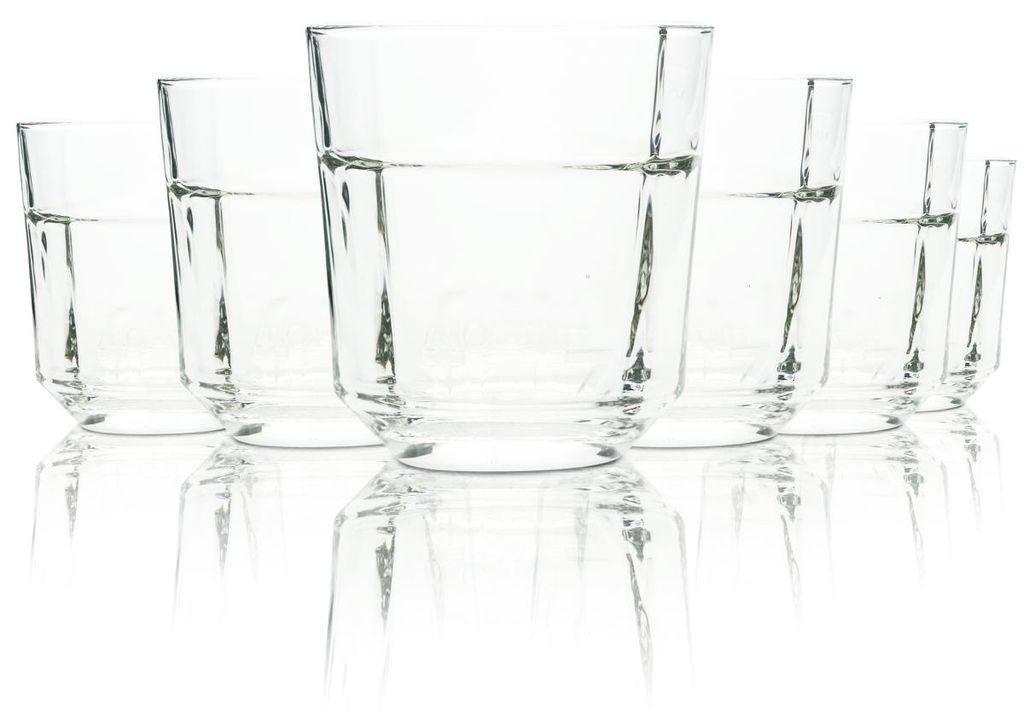 6x Fritz Cola Glas 0,2l Tumbler Relief Gläser Probier Produktbild 
