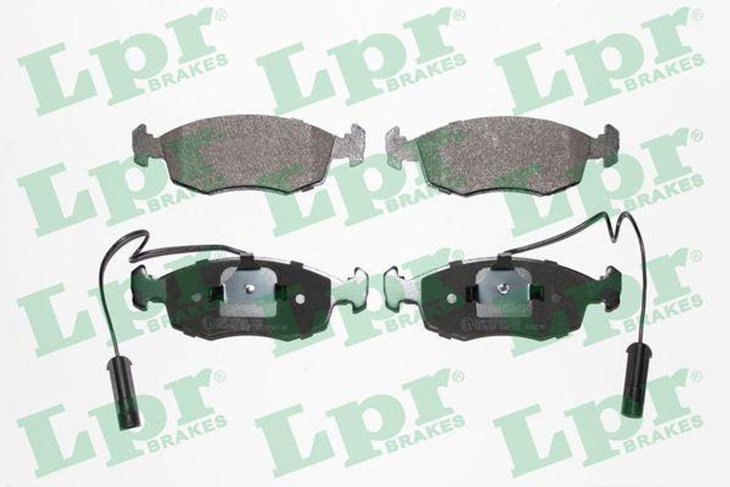 LPR 05P755 Bremsbelagsatz, Scheibenbremse OE 9947954 kompatibel mit Palio, Siena