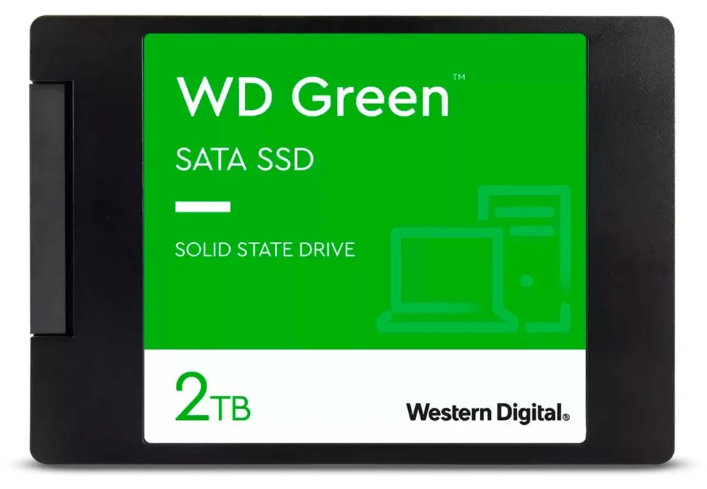 Réparer PC lent avec le SSD WD Green 2 To SATA III 2,5" technologie SLC