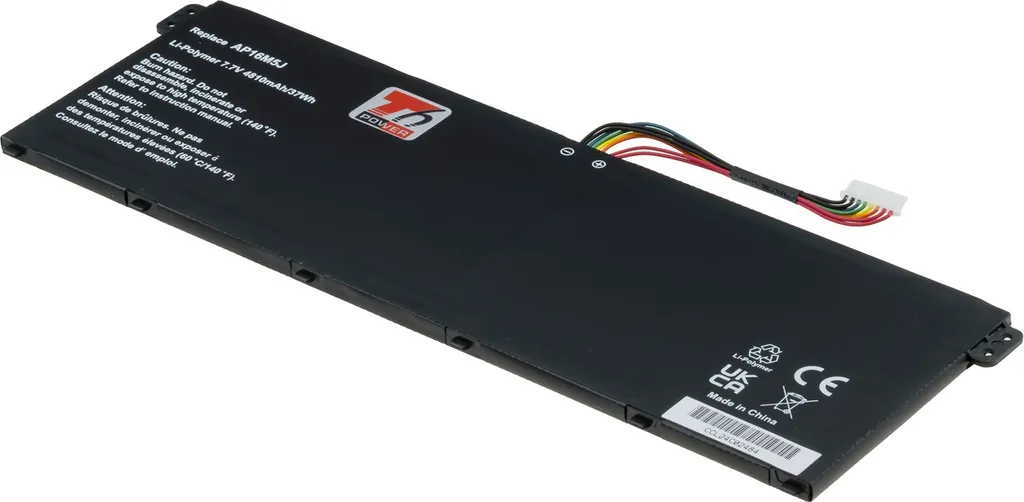 Batteria Acer KT.00205.007 T6 Power | 4810mAh 7.7V Nero