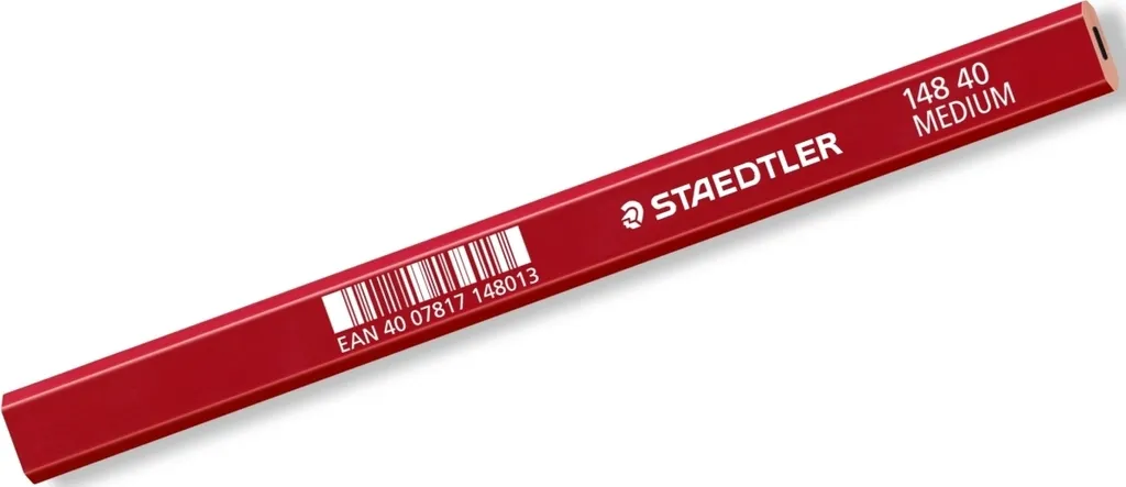 Crayons charpentier STAEDTLER 148 40 : ne cassez plus vos mines