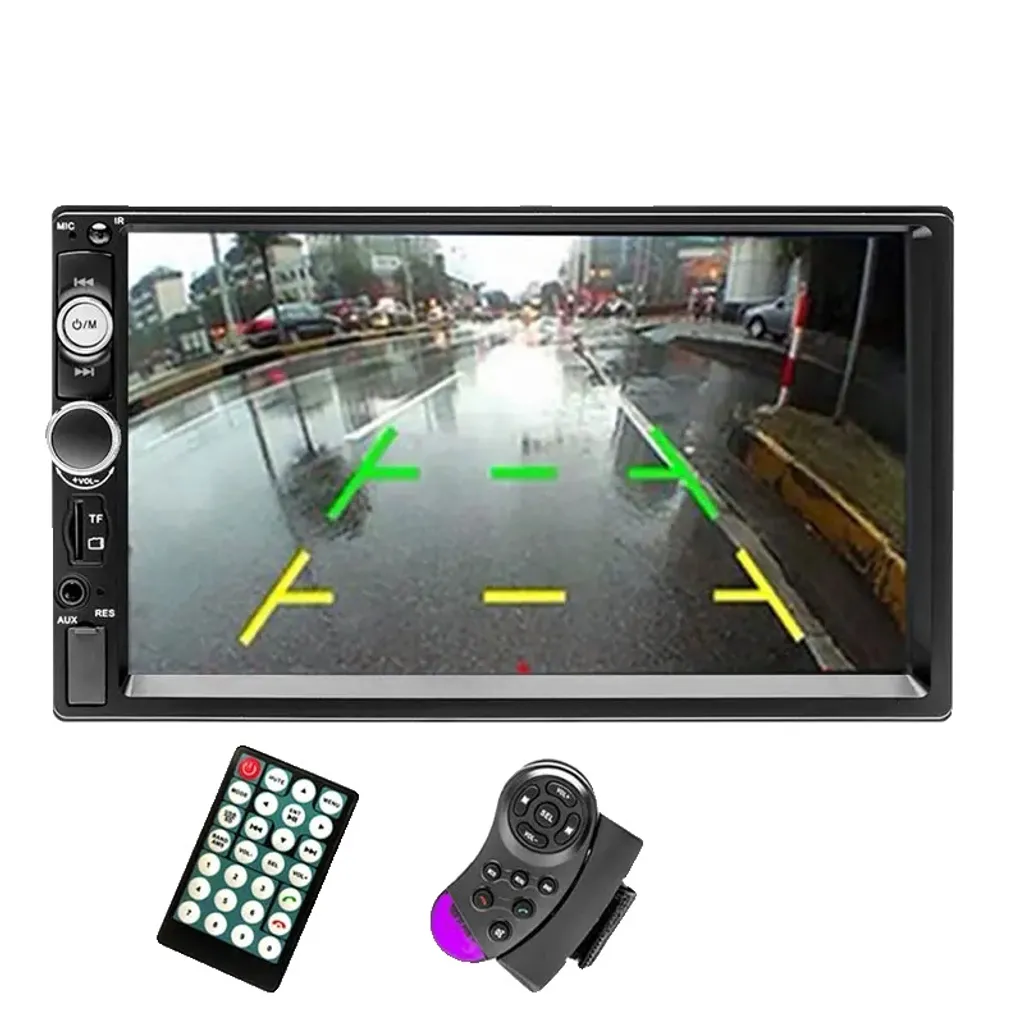 Autoradio tactile multimédia Android avec Mirrorlink et connexion Bluetooth