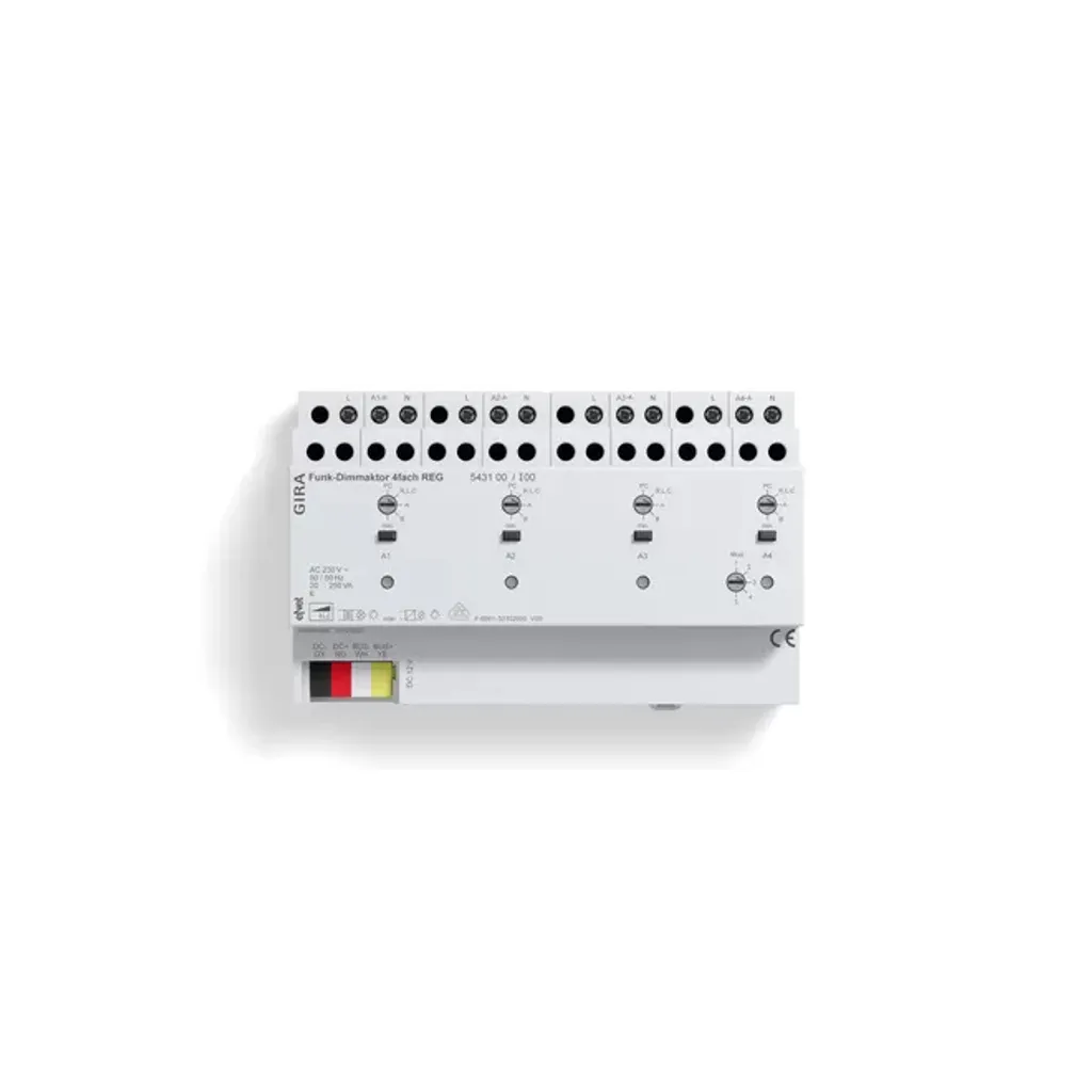 Variateur de lumière radio 4 canaux AMD 543100 module encastrable RF