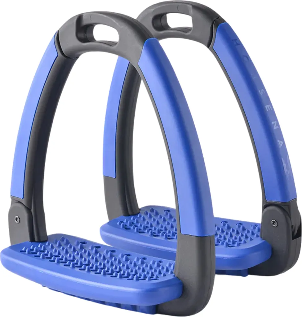 Semelles d'Étrier Antidérapantes Horsena BZ5628 pour Selle de Cheval