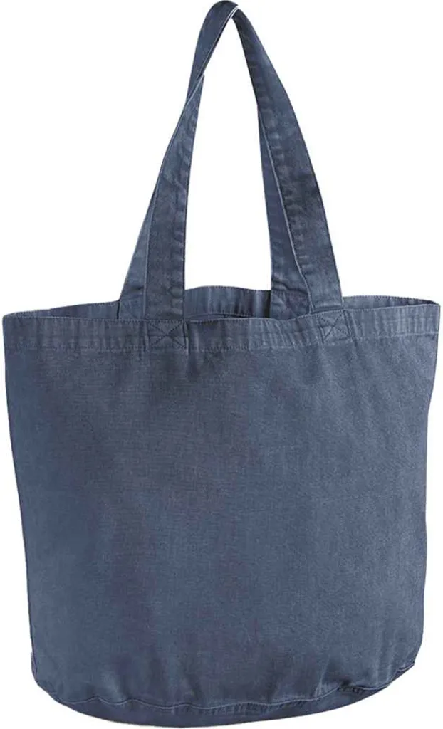 Westford Mill - Borsa Tote, tinta in pezza PC7742 (taglia unica) (colore denim classico)