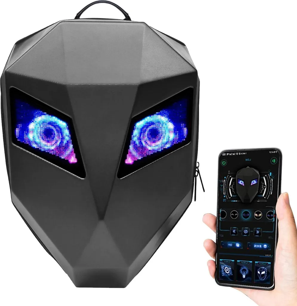 Sac à dos cycliste et moto LED programmable idéal pour le commuting