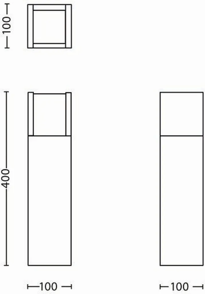 Éclairage extérieur LED Philips Arbour pour balisage de terrasse