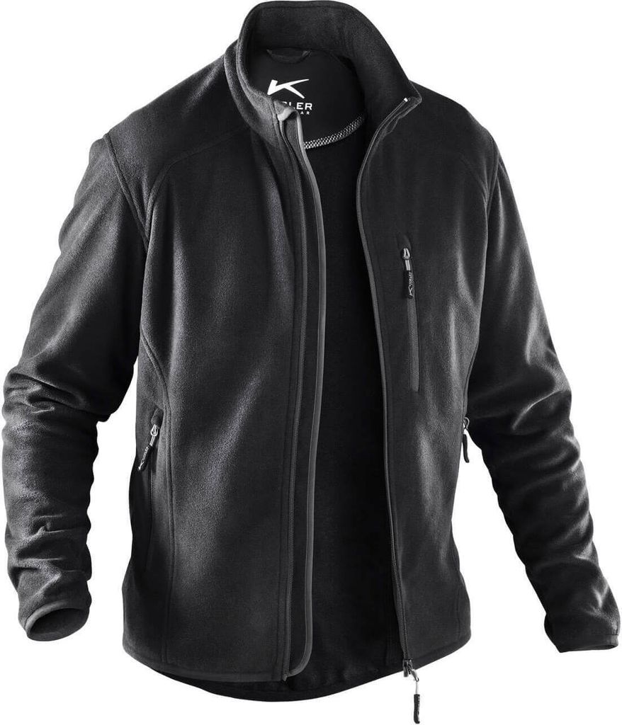 Kübler Fleecejacke schwarz Gr. S