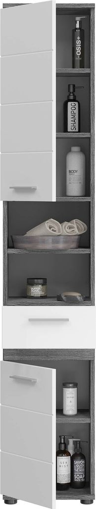 Skříňka vysoká Blake bílá 35 x 191 x 31 cm X02B2711 Obrázek produktu 
