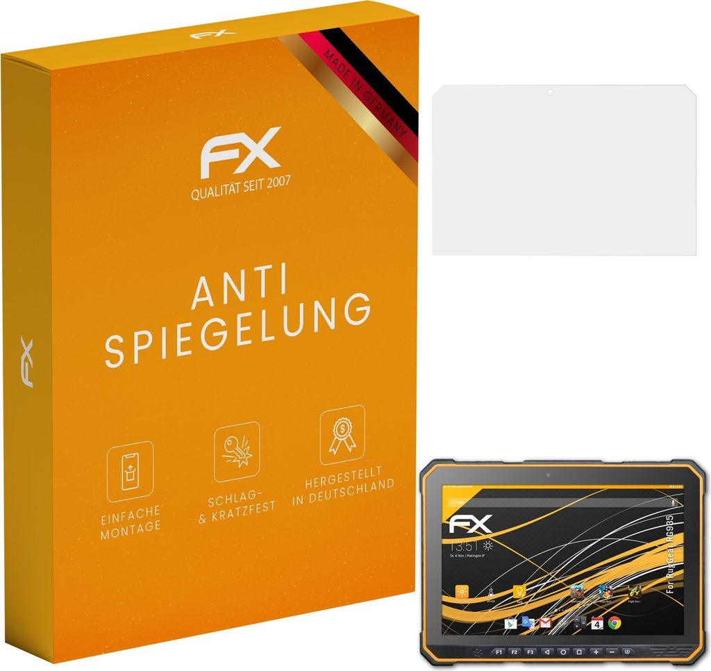 atFoliX FX-Antireflex 2x Schutzfolie kompatibel mit RugGear RG935 Displayfolie