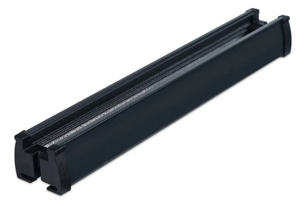 Store plissé pour fenêtre large 120 cm - Solution pour perçage