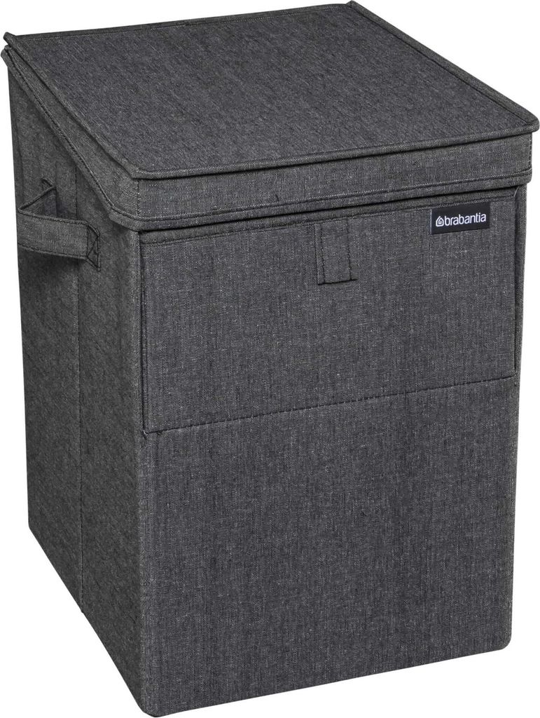 Brabantia Wäschekorbtasche 35 L faltbar schwarz