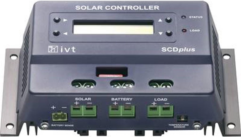 IVT Solar-Laderegler 12 V, 24 V 40 A SCDplus 40A (200043)