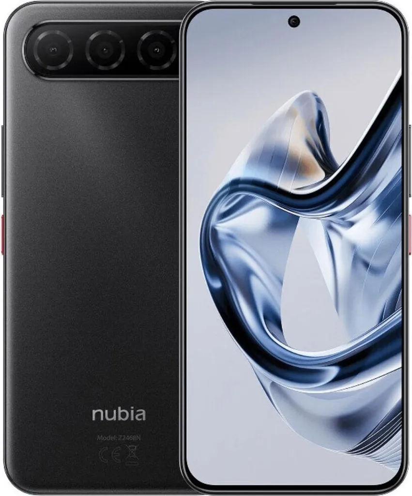 Téléphone portable Nubia Z2468N Noir avec grand écran de 6,78 pouces