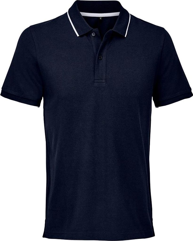 SOLS - "Palermo" Poloshirt für Herren/Damen Unisex PC7985 (XXL) (Dunkelblau/Weiß)
