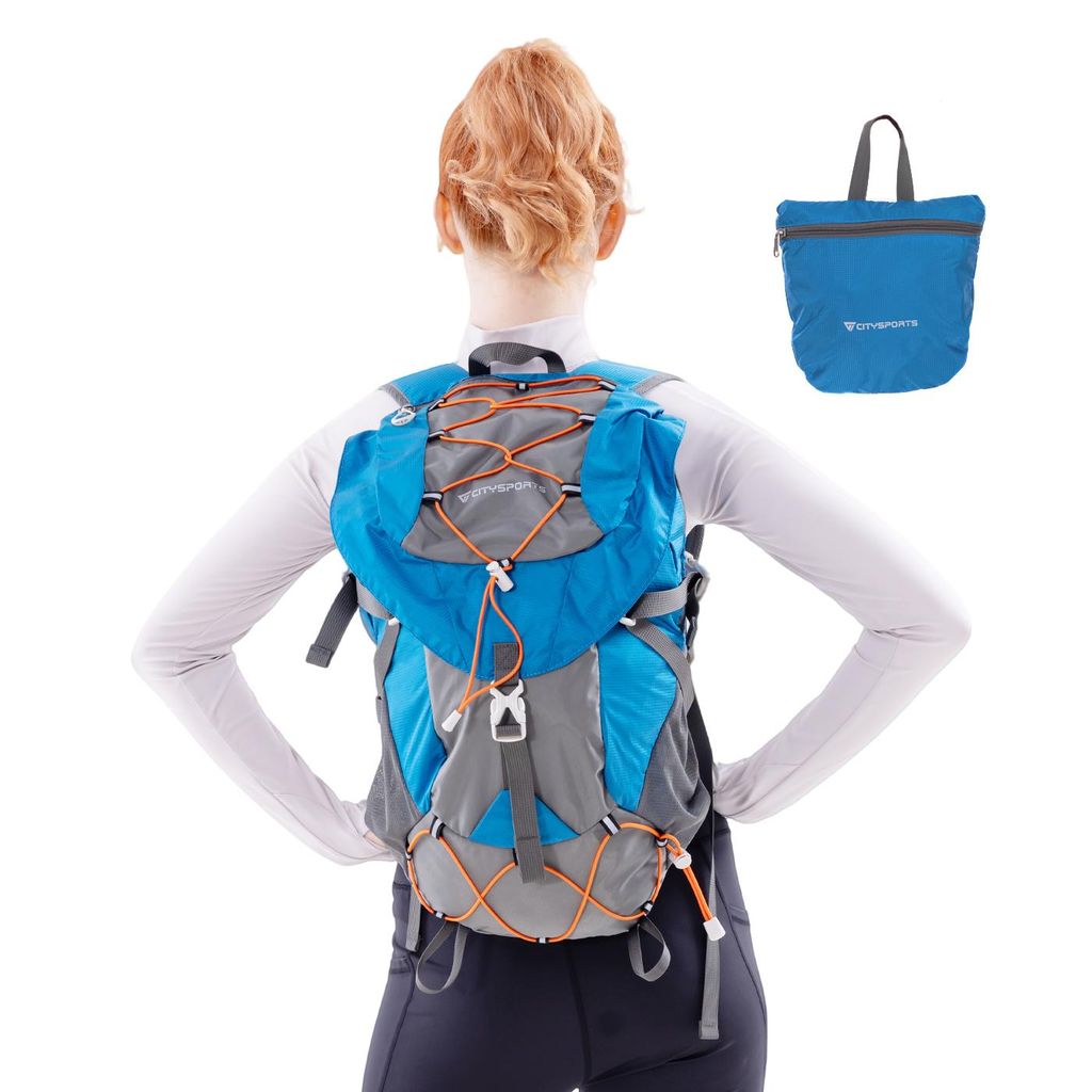 Wanderrucksack Wanderrucksack Rucksack mit Rückenbelüftung Trekkingrucksack aus atmungsaktivem Camping Rucksack Fahrradrucksack, Sportrucksack