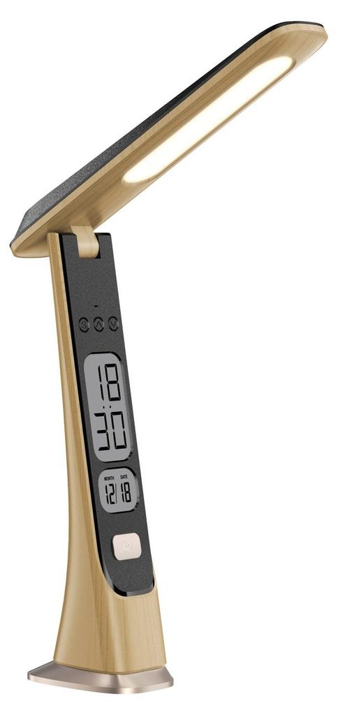 Lampe de table LED Immax WOOD avec batterie intégrée, CCT, Image du produit 