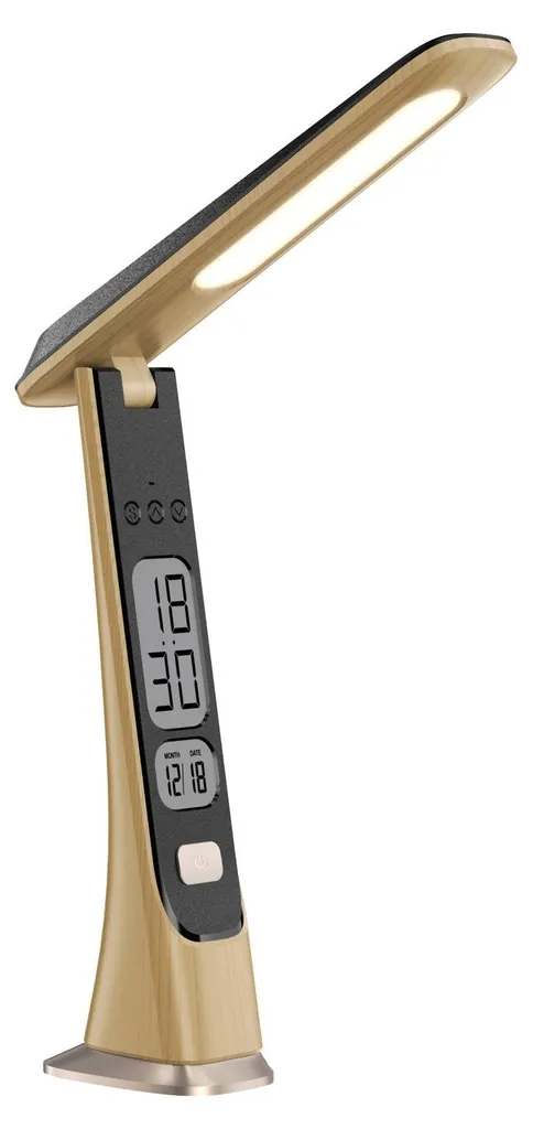 Lampe Tactile CCT Immax WOOD Rechargeable Intensité Lumineuse LED