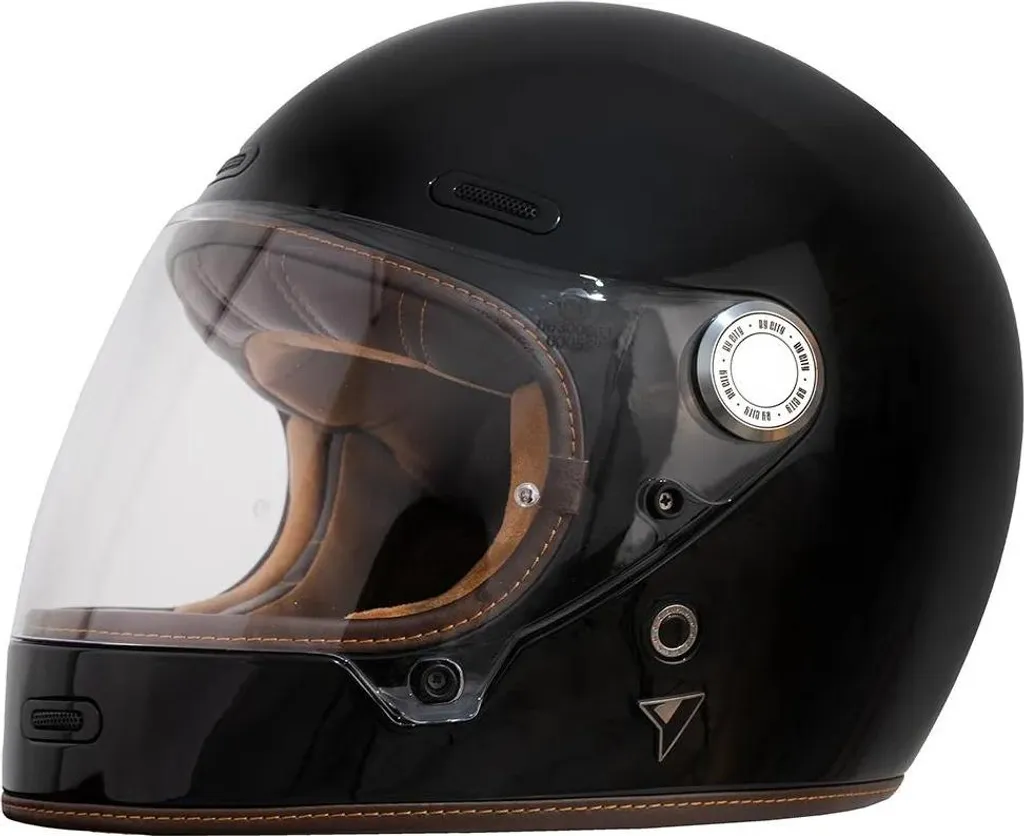 Casque intégral By City Roadster III Noir Brillant Homologué ECE Taille L